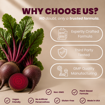 ELLEVA Organic Beetroot Tablets